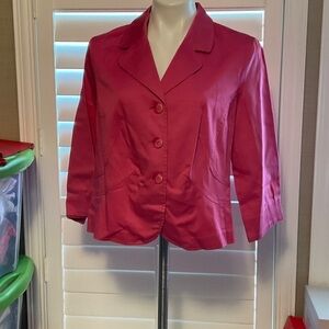 Elegant Fuchsia Blazer for Women